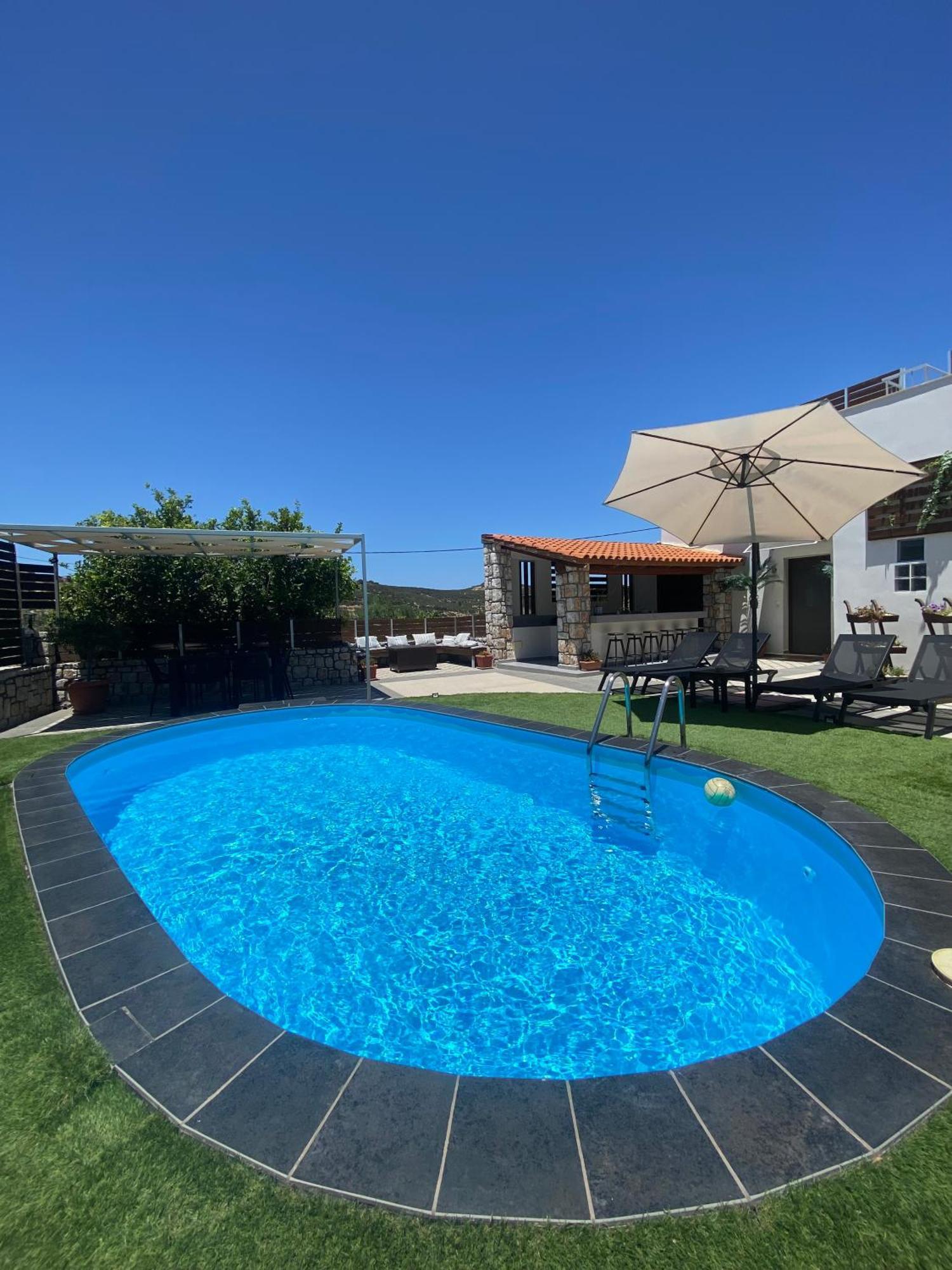קיסאמוס Casa Christina-Luxury Villa מראה חיצוני תמונה
